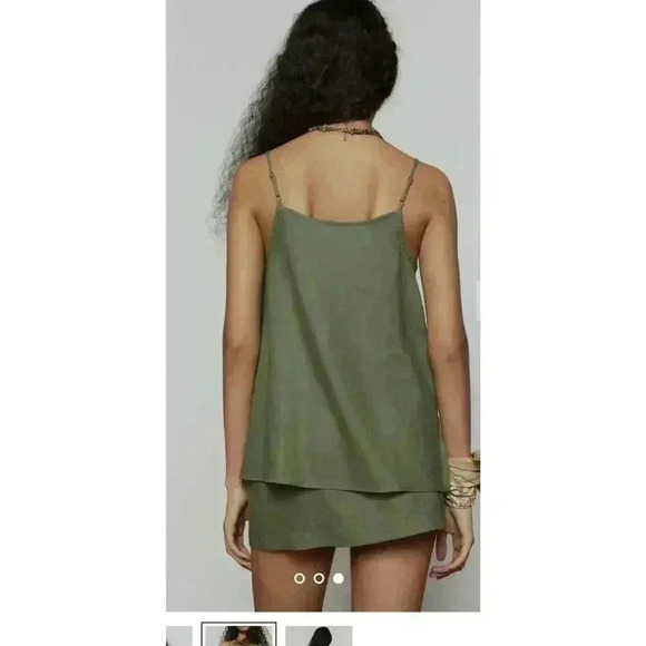 EcoVero M Linen Tunic Tank Top from Urban Sz s Coastal Coquette Round Neck - Picture 3 of 7